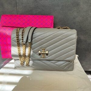 Tory Burch Kira Chevron Convertible Shoulder Bag